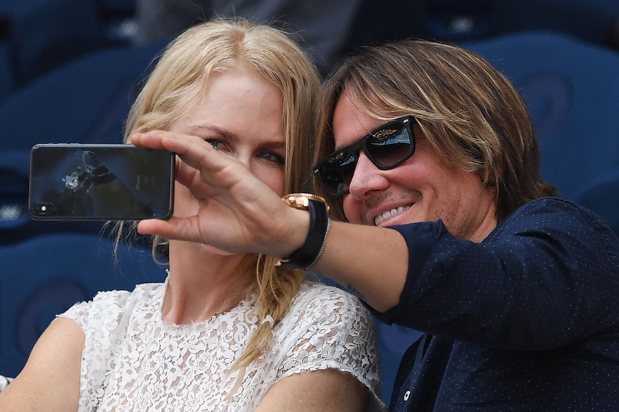 Nicole Kidman, Keith Urban, Australian Open 2019